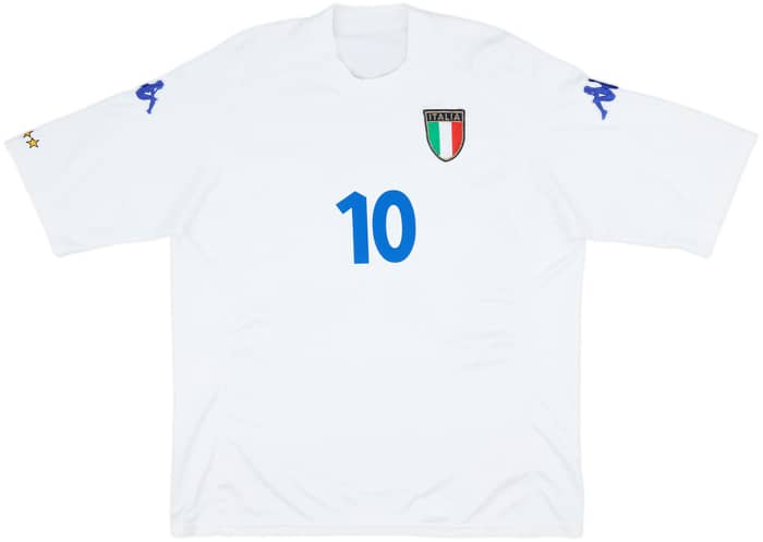 2000-01 Italy Away Shirt Del Piero #10 - 8/10 - (XXL)
