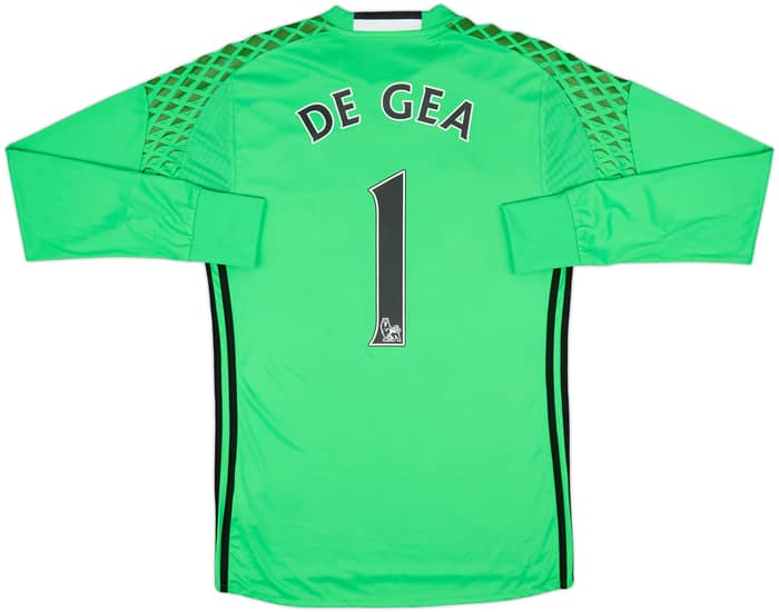 2016-17 Manchester United GK Shirt De Gea #1 - 9/10 - (S)