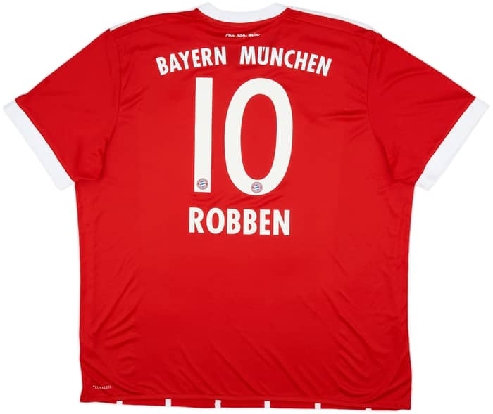 2017-18 Bayern Munich Home Shirt Robben #10 - 10/10 - (XXL)