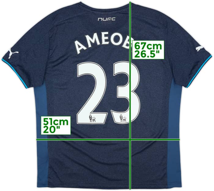 2013-14 Newcastle Away Shirt Ameobi #23 - 10/10 - (M)