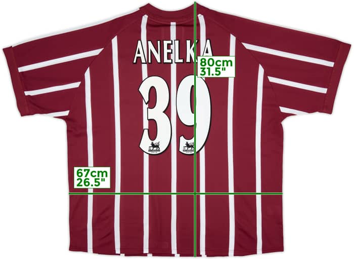 2002-03 Manchester City Third Shirt Anelka #39 - 10/10 - (XXL)