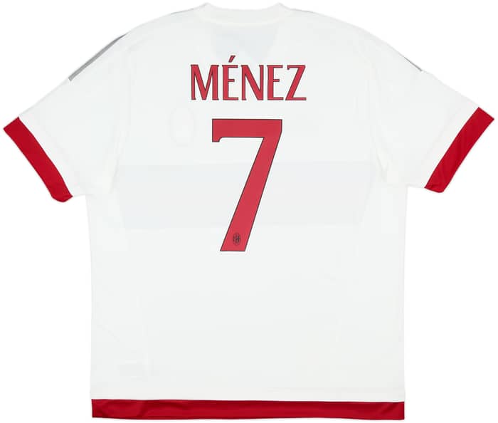 2015-16 AC Milan Away Shirt Menez #7 (XL)
