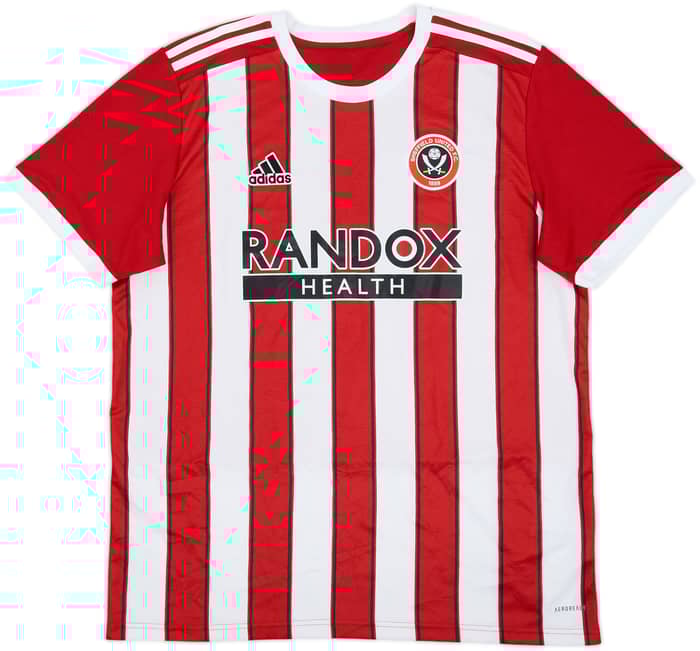 2021-22 Sheffield United Home Shirt R Ades Stag #22 - 10/10 - (XL)