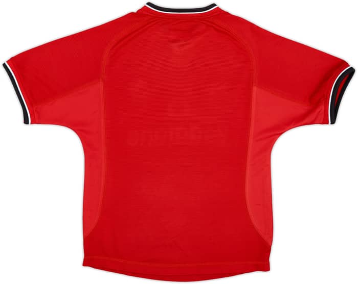 2000-02 Manchester United Home Shirt - 8/10 - (S.Boys)