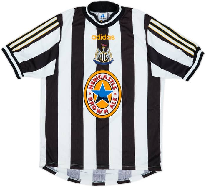 1997-99 Newcastle Home Shirt - 7/10 - (L.Boys)