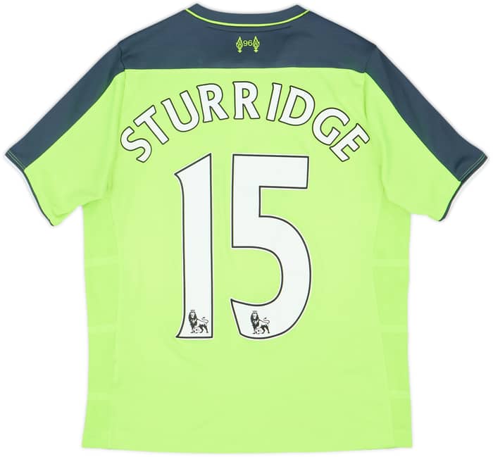 2016-17 Liverpool Third Shirt Sturridge #15 - 4/10 - (L.Boys)