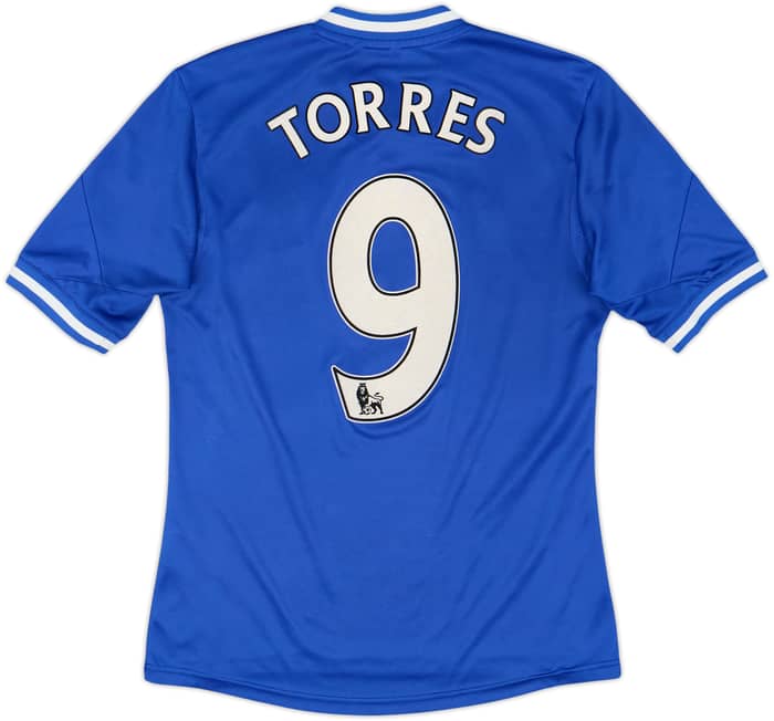 Camiseta de local del Chelsea 2013-14 Torres #9 - 6/10 - (S)