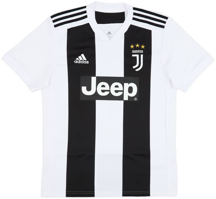 2018-19 Juventus Home Shirt Ronaldo #7 - 8/10 - (M)