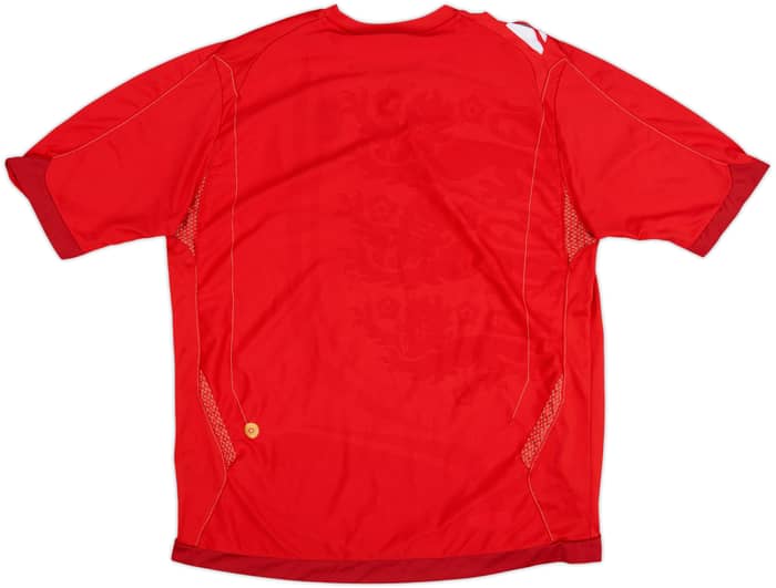 2006-08 Inglaterra Visitante Camiseta - 5/10 - (L)