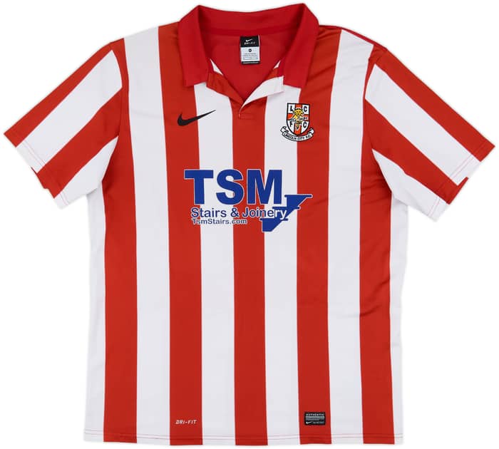2012-13 Lincoln City Home Shirt - 6/10 - (XL)