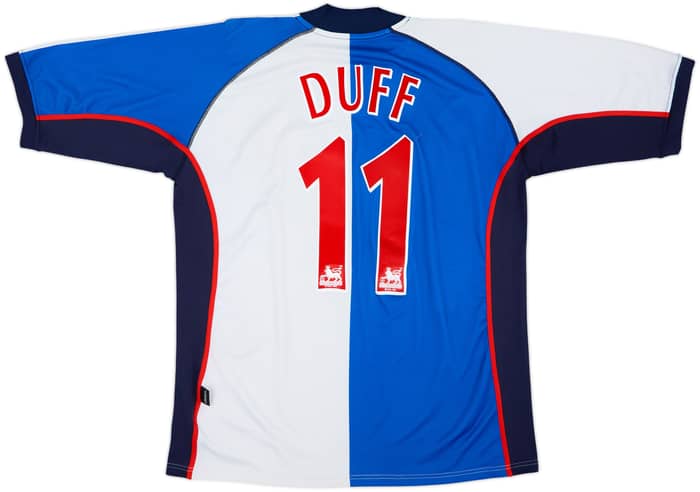 2002-03 Blackburn Home Shirt Duff #11 - 6/10 - (XXL)