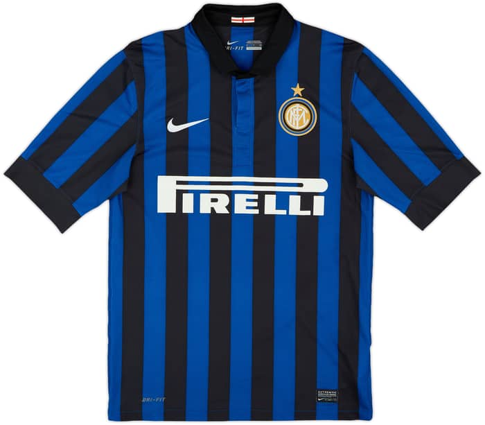 2011-12 Inter Milan Home Shirt Milito #22 - 6/10 - (S)