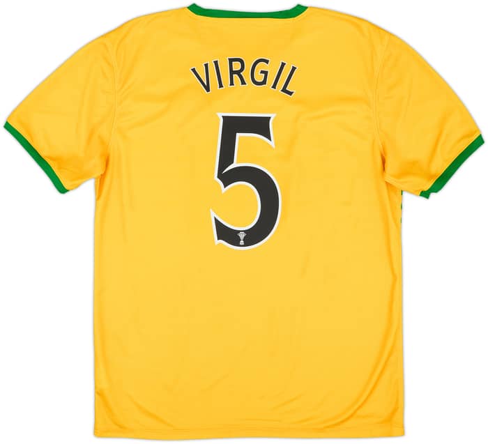 2013-14 Celtic Away Shirt Virgil #5 - 7/10 - (L)