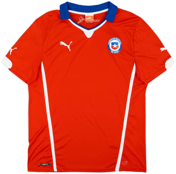 2014-15 Chile Home Shirt Beausejour #15 - 8/10 - (L)