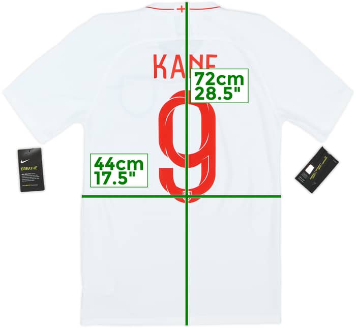 2018-19 England Home Shirt Kane #9 (S)