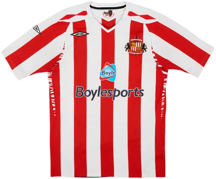 2007-08 Sunderland Home Shirt Yorke #19 - 6/10 - (M)