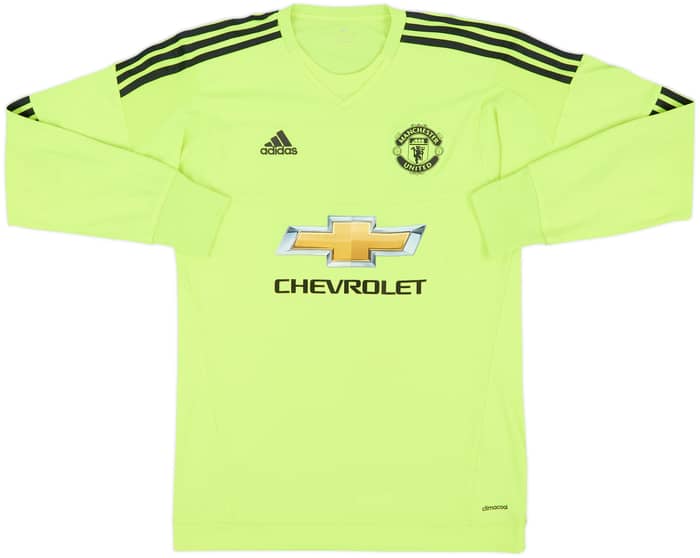 2015-16 Manchester United GK Shirt De Gea #1 - 7/10 - (M)