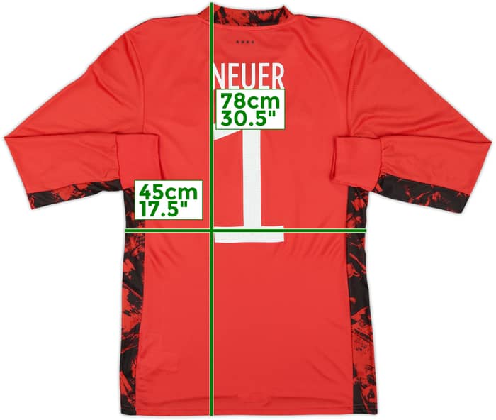 2020-21 Germany GK Shirt Neuer #1 (S)