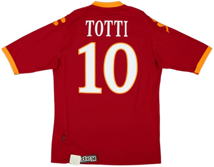 2009-10 Roma Home Shirt Totti #10 (XL)