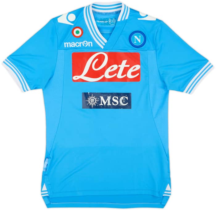 2012-13 Napoli Home Shirt Cavani #7 - 5/10 - (M)