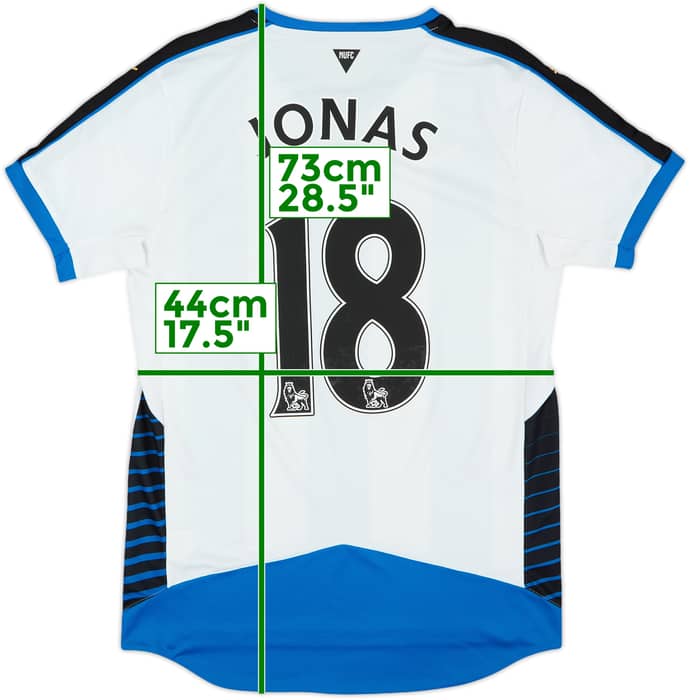 2015-16 Newcastle Home Shirt Jonas #18 - 8/10 - (S)