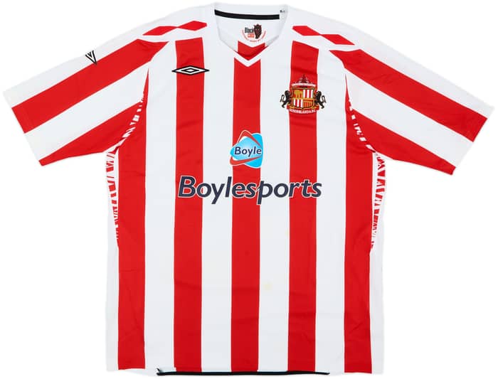 2007-08 Sunderland Home Shirt Yorke #19 - 7/10 - (XL)