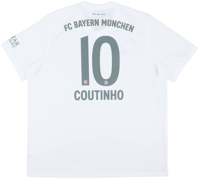 2019-20 Bayern Munich Away Shirt Coutinho #10 (XXL)