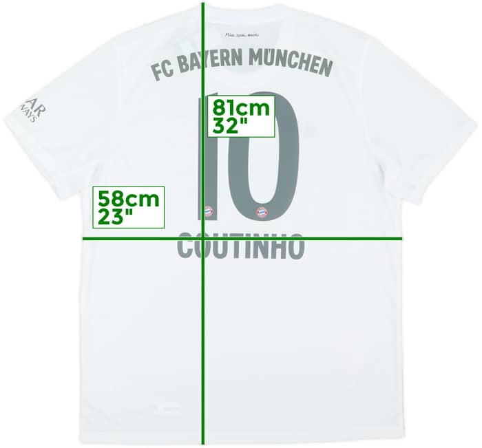 2019-20 Bayern Munich Away Shirt Coutinho #10 (XL)