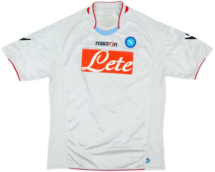 2009-10 Napoli Away Shirt Lavezzi #7 - 7/10 - (L)