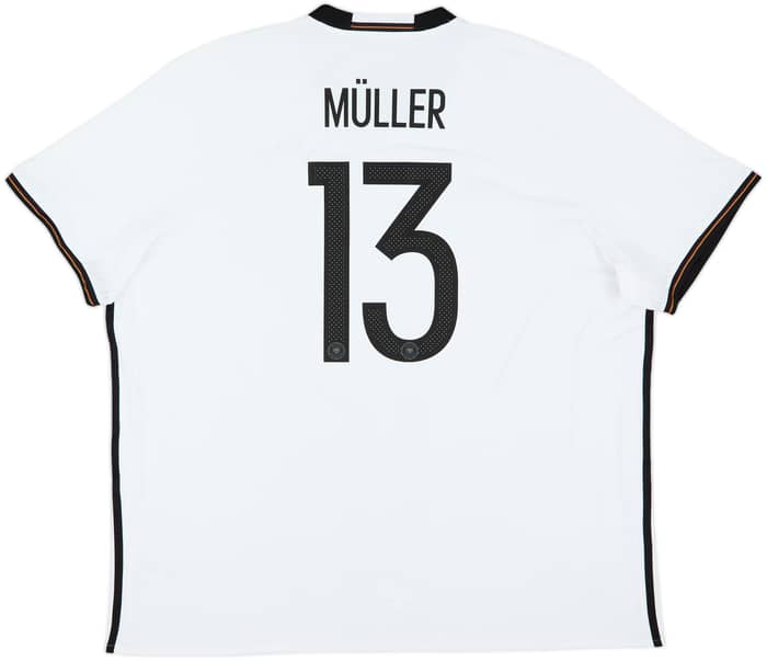 2015-16 Germany Home Shirt Muller #13 - 8/10 - (3XL)