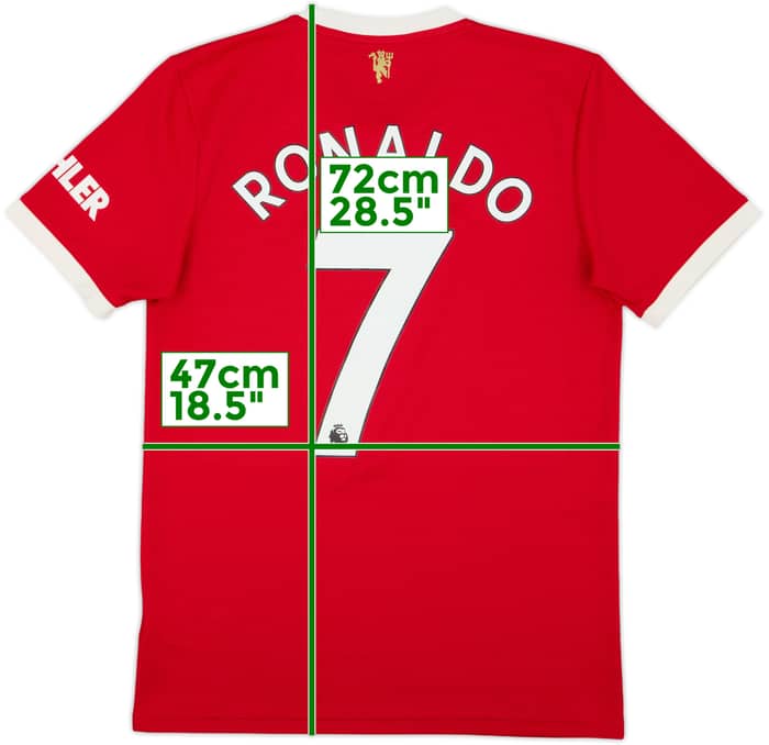 2021-22 Manchester United Camiseta de local Ronaldo #7 - 8/10 - (S)