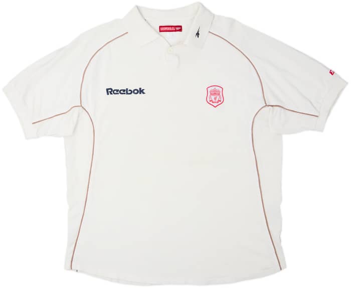 2001-02 Liverpool Reebok Polo Shirt - 6/10 - (XL)