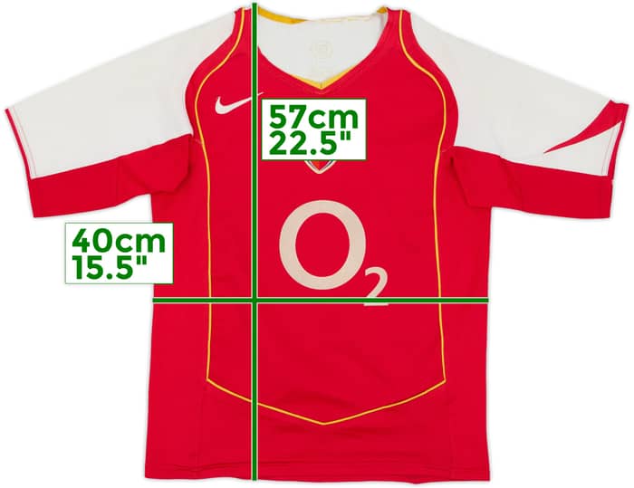 2004-05 Arsenal Home Shirt - 5/10 - (M.Boys)