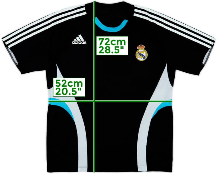 2008-09 Real Madrid adidas Training Shirt - 8/10 - (XL)