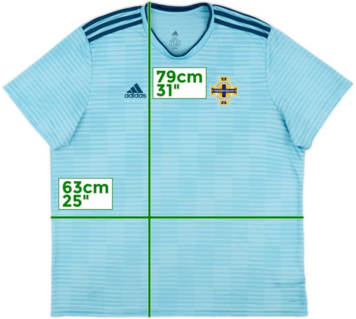 2018-19 Northern Ireland Away Shirt - 6/10 - (XXL)