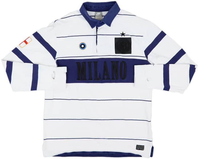 2012-13 Inter Milan Nike Rugby Polo - 8/10 - (L)