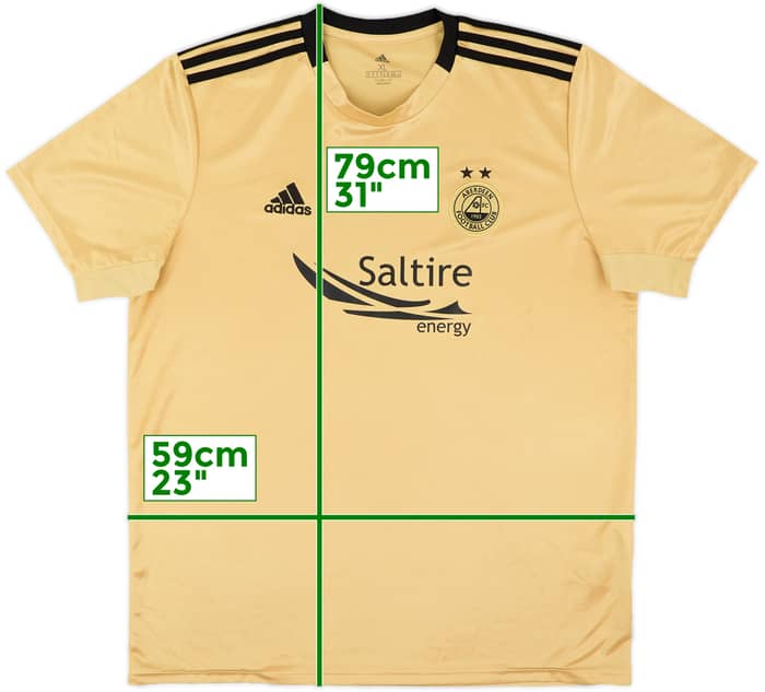 2019-20 Aberdeen Away Shirt - 9/10 - (XL)