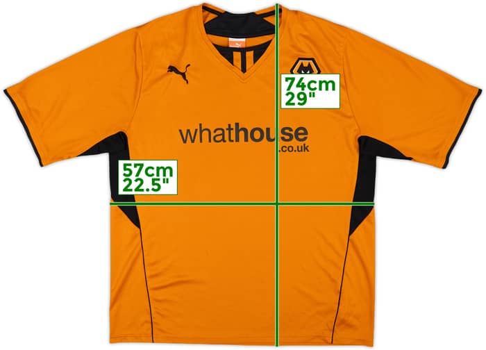 2013-14 Wolves Home Shirt - 10/10 - (XXL)