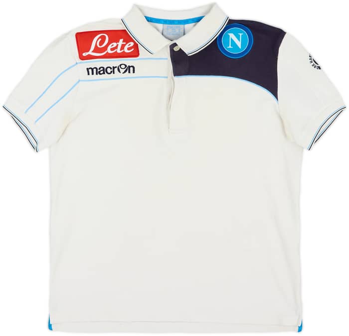2012-13 Napoli Macron Polo Shirt - 6/10 - (S)