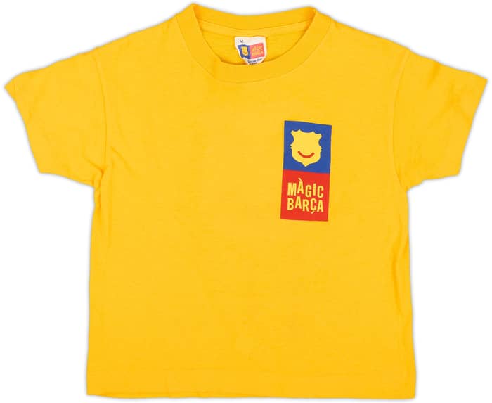 2000s Barcelona 'Magic Barca' Cotton Tee - 9/10 - (S.Boys)