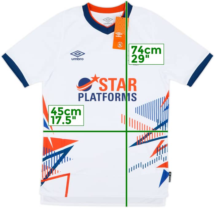 2020-21 Luton Town Away Shirt (S)
