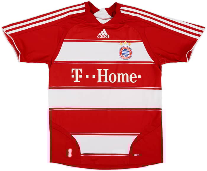 2007-08 Bayern Munich Home Shirt - 8/10 - (XL.Boys)