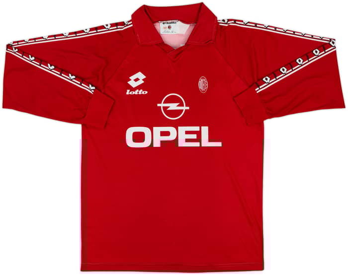 1995-96 AC Milan Lotto Training L/S Shirt - 8/10 - (L)