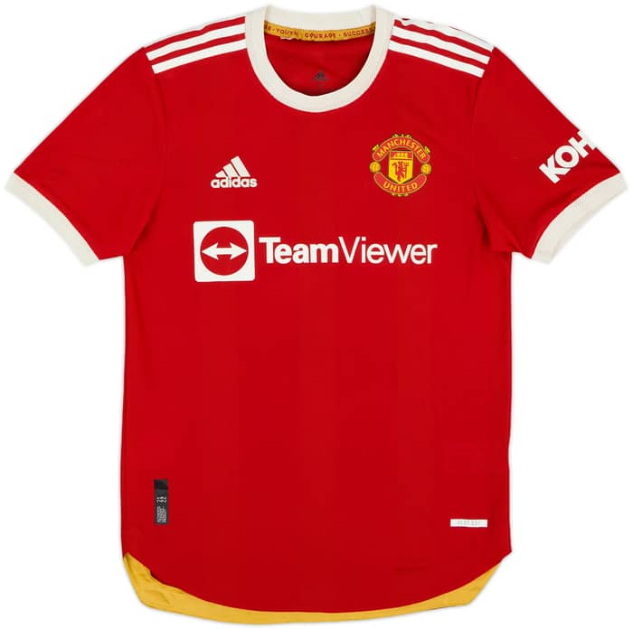 2021-22 Manchester United Authentic Home Shirt Rashford #10 - 8/10 - (S)