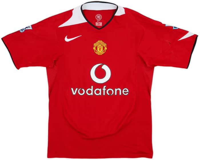 2004-06 Manchester United Home Shirt Rooney #8 - 8/10 - (S)