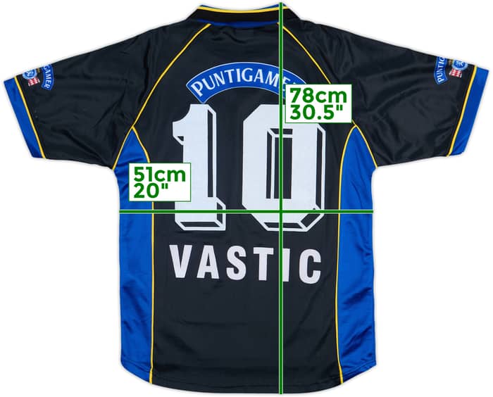 1998-99 Sturm Graz Away Shirt Vastic #10 - 8/10 - (S)