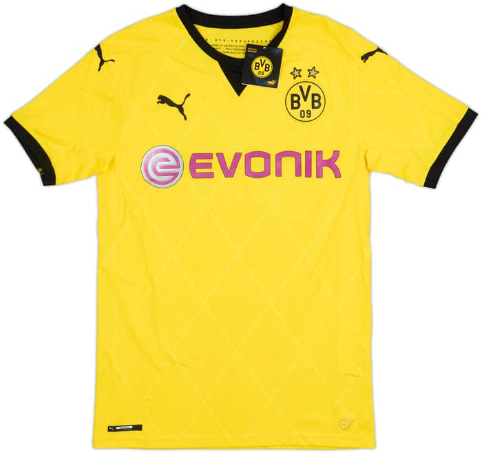 2015-16 Borussia Dortmund European Home Shirt Aubameyang #17 (S)