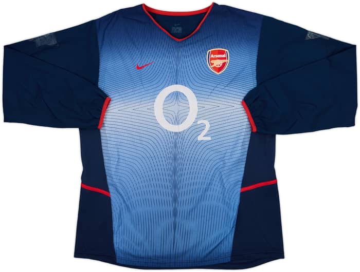 2002-04 Arsenal Away L/S Shirt Henry #14 - 5/10 - (L)