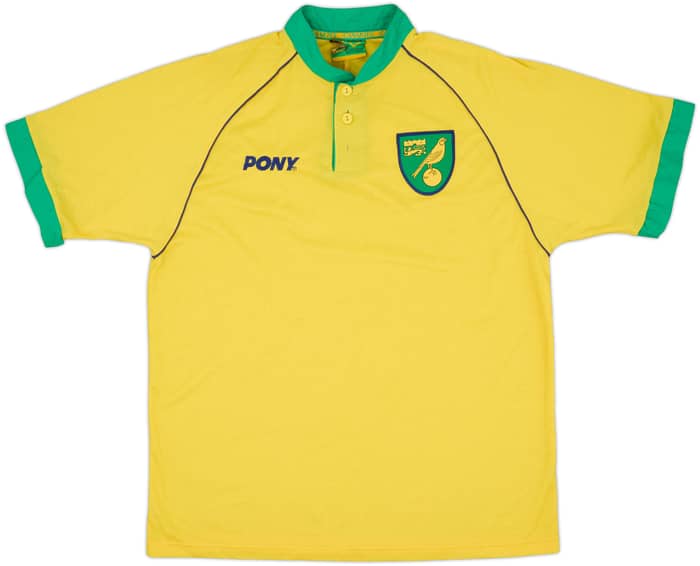 1997-99 Norwich Home Shirt - 5/10 - (XL)