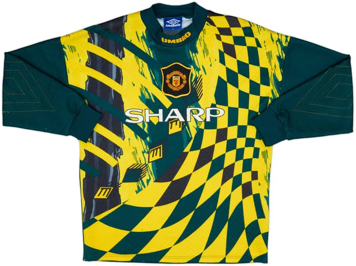 1994-97 Manchester United GK Shirt Schmeichel #1 - 8/10 - (M)